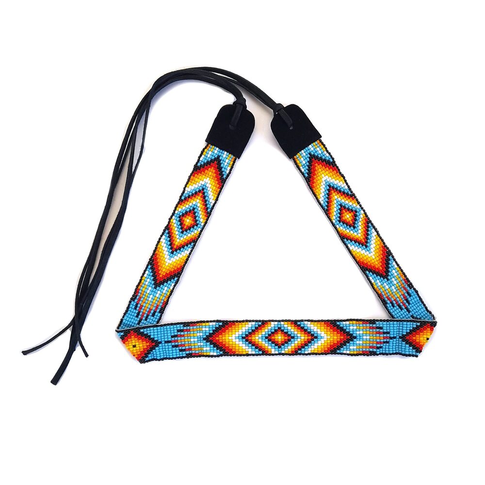 7375 Beaded Hatband Native American Style Southweste